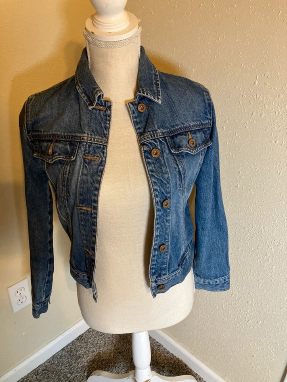 GAP Blue Denim Jean Jacket - Women's XL (12)